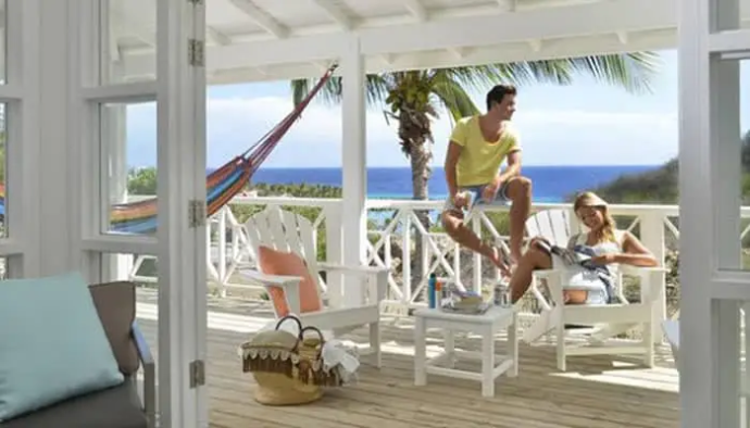 Balcony view at Chogogo Curacao
